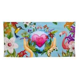 [KTRP3060] Recycled Polyester Dye Sublimated Beach Towel