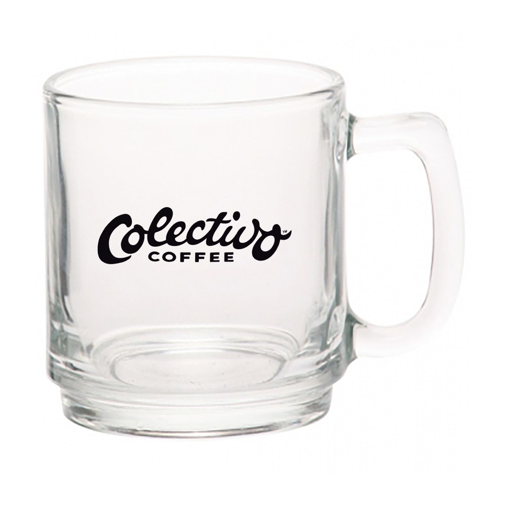 [GWCM002] 9 oz. Glass Coffee Mugs