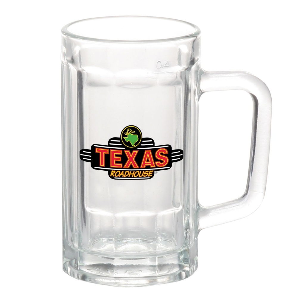 [GWBM002] 15 oz. Sports Fan Glass Beer Mugs