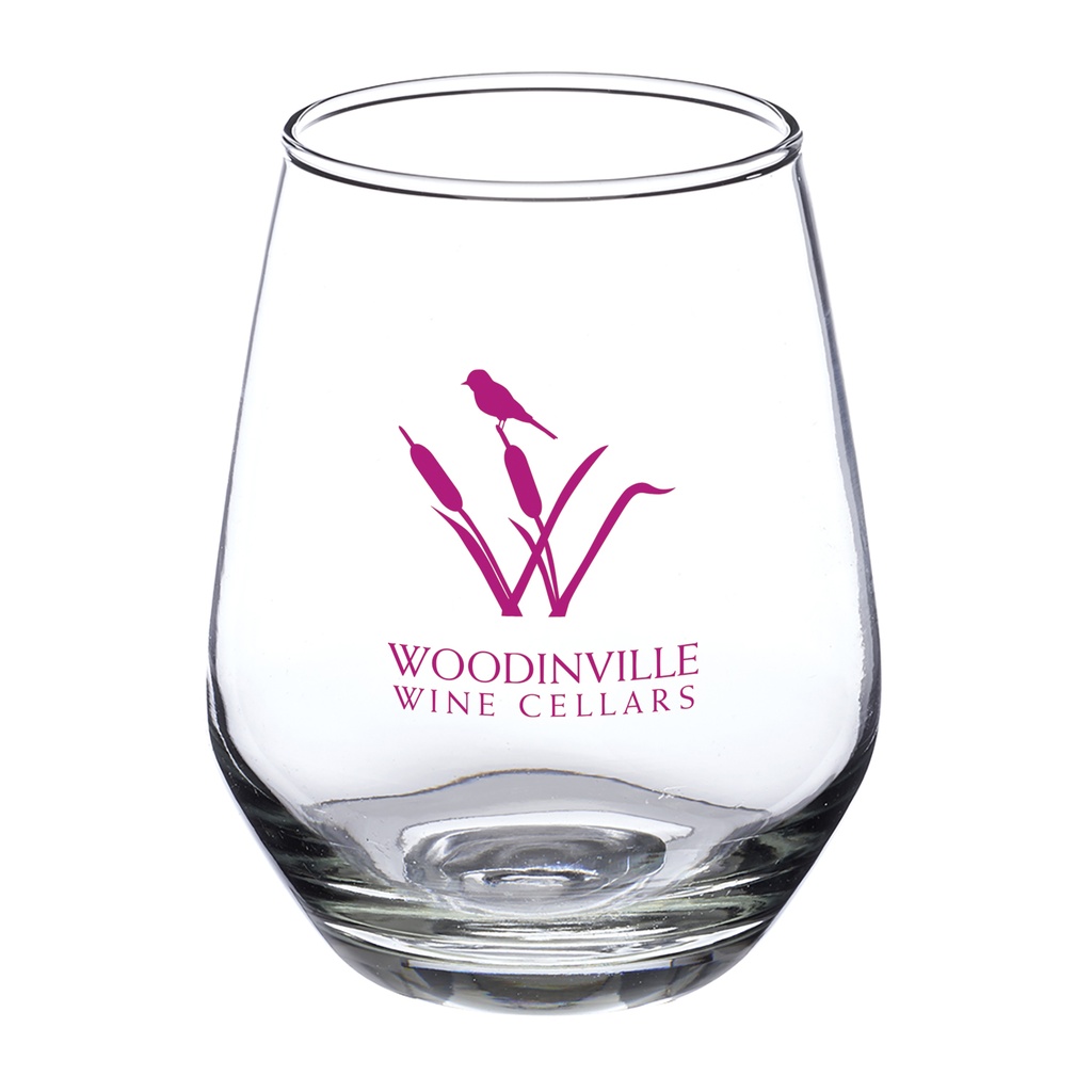 [GWSW004] 12 oz Silicia Stemless Wine Glasses