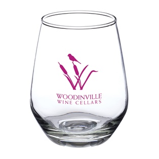 12 oz Silicia Stemless Wine Glasses