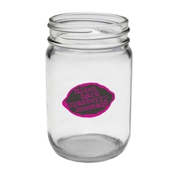 [GWMJ004] 12 oz. Decorating Mason Jars