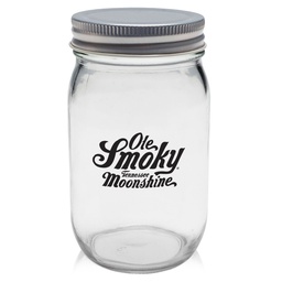 [GWMJ003] 16 oz. Canning Lids Mason Jars