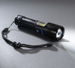 Rechargeable 15 Watt Multifunction Flashlight