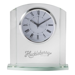 [6881] Arch Glass Desk Clock