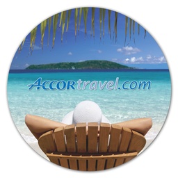 [AM01-12A] Circle Removable Adhesive Mouse Pad / Counter Mat