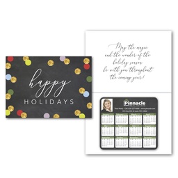 [BFHH01-12P] Greeting Card with Magnetic Calendar