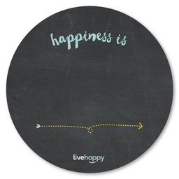 [CHKMG01-031] Circle Chalkboard Magnet 11 Diameter