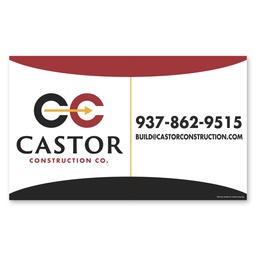 [CS22-030] Car Sign Small Rectangle Magnet