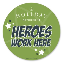 [CS63-030] Car Sign Magnet 5 1/2 in diam