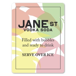[L314] 3 X 4 In Rectangle Removable Label