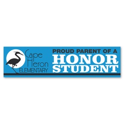 [L508] 3 X 11.5 In Rect Perm Bumper Sticker