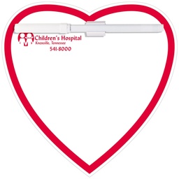 [LM06-12M] Memo Board Heart w/ Mag