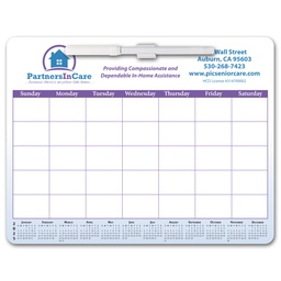 Memo Board Calendar w/ Mag