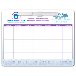 Memo Board Calendar w/ Mag