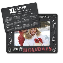 Holiday Calendar Punch Out Picture Frame