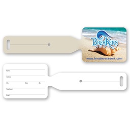 [PSK14-10K] Ultra-Thin Luggage Tag - 10 mil