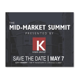 Save The Date Magnet 3 x 3 3/4