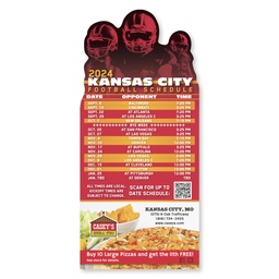 Football Schedule Magnet