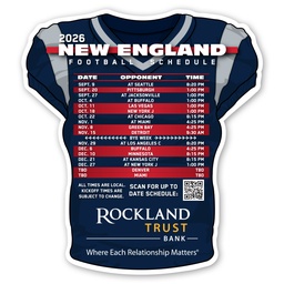 Football Schedule Magnet