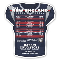 Football Schedule Magnet