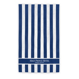 Double Sided Cabana Stripe Beach Towel