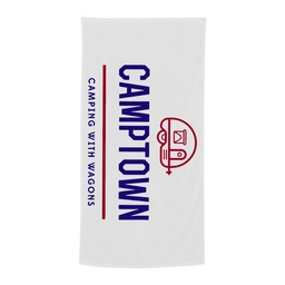 [EC2858WH] Economy Beach Towel - White