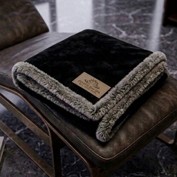 Velvafur Throw