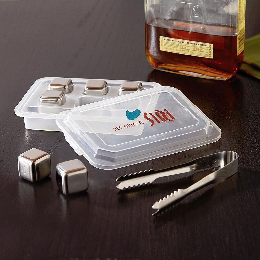 [IC579] Stainless Steel Ice Cube Tray Set