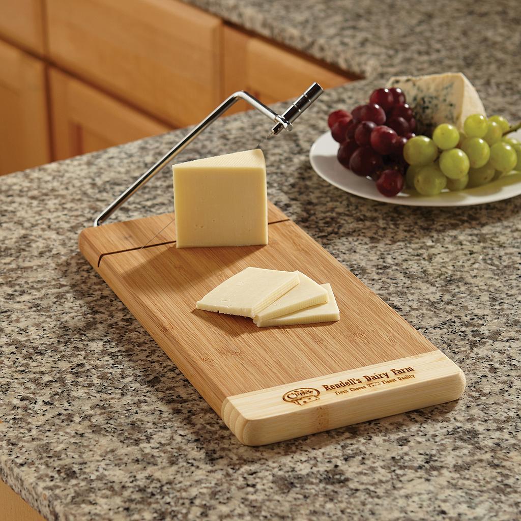 [IC6301] Two Tone Bamboo Cheese Cutter