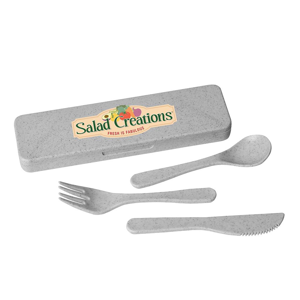 [KL421WHI] Eco-Friendly Utensil Set