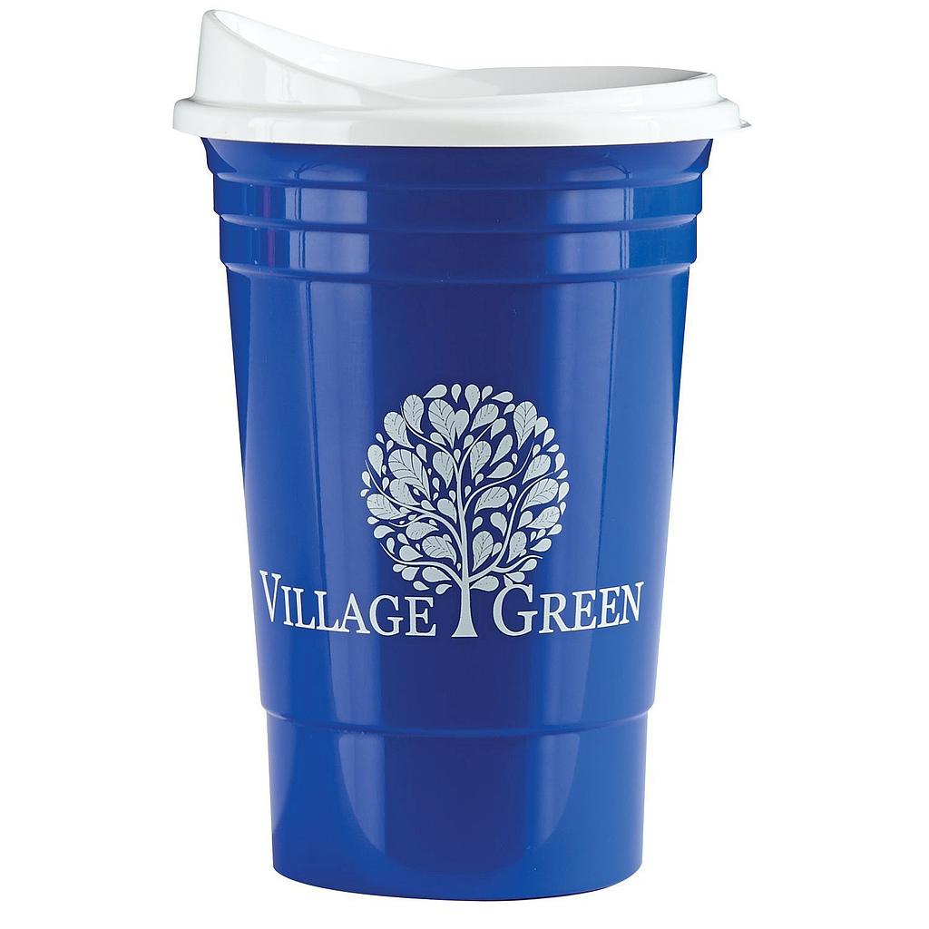 Ultimate Party Cup 16 Oz with Lid