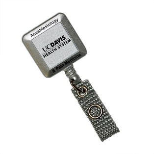 Silver Tract Retractable Badge Holder