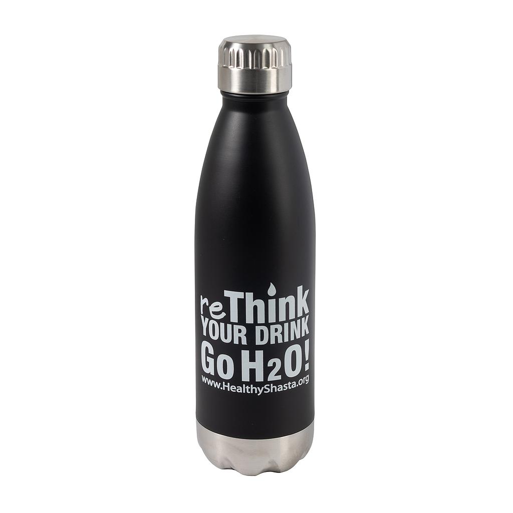 16 oz Double Wall Stainless Steel Vacuum Bottle