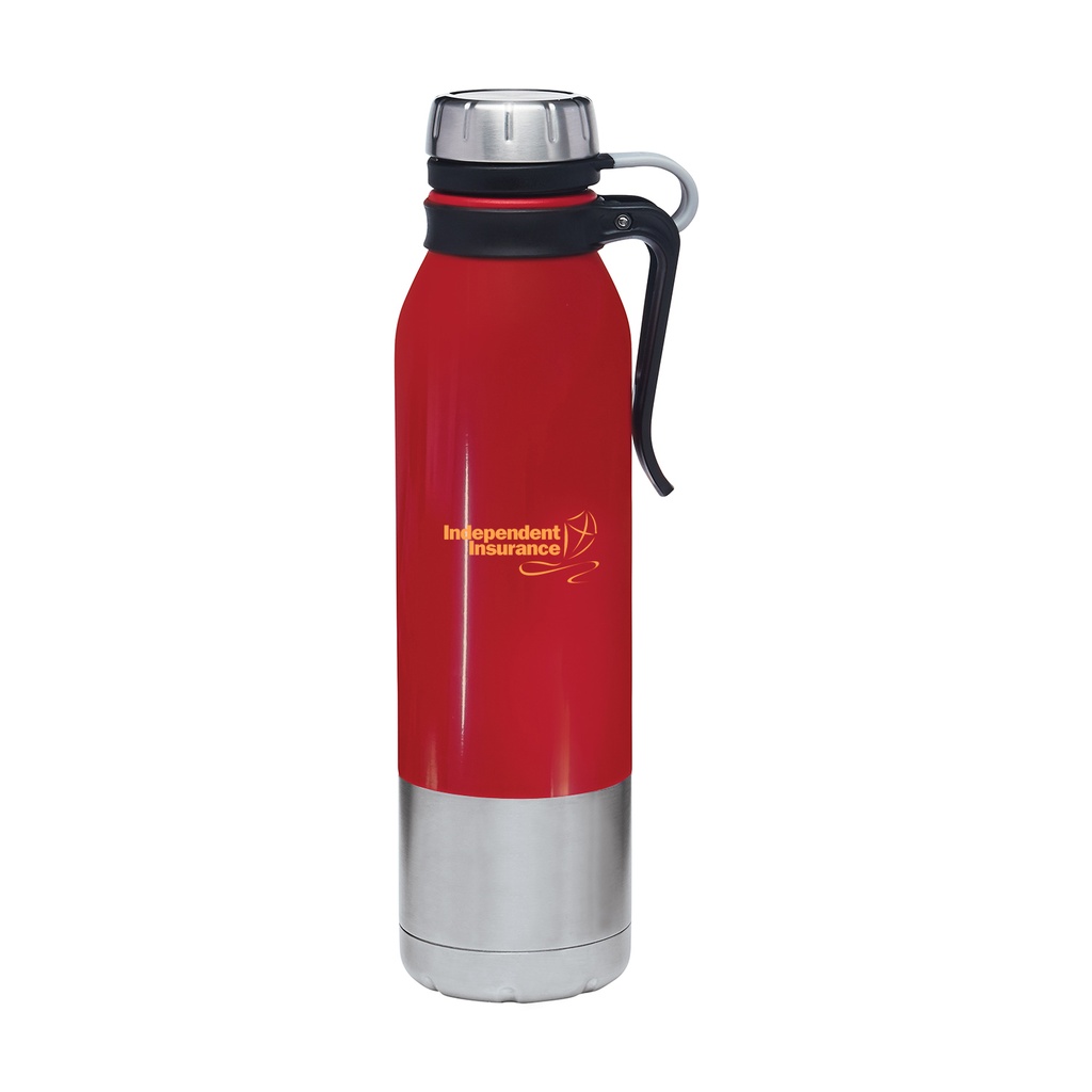 25oz Clip-On Stainless Steel Vacuum Bottle