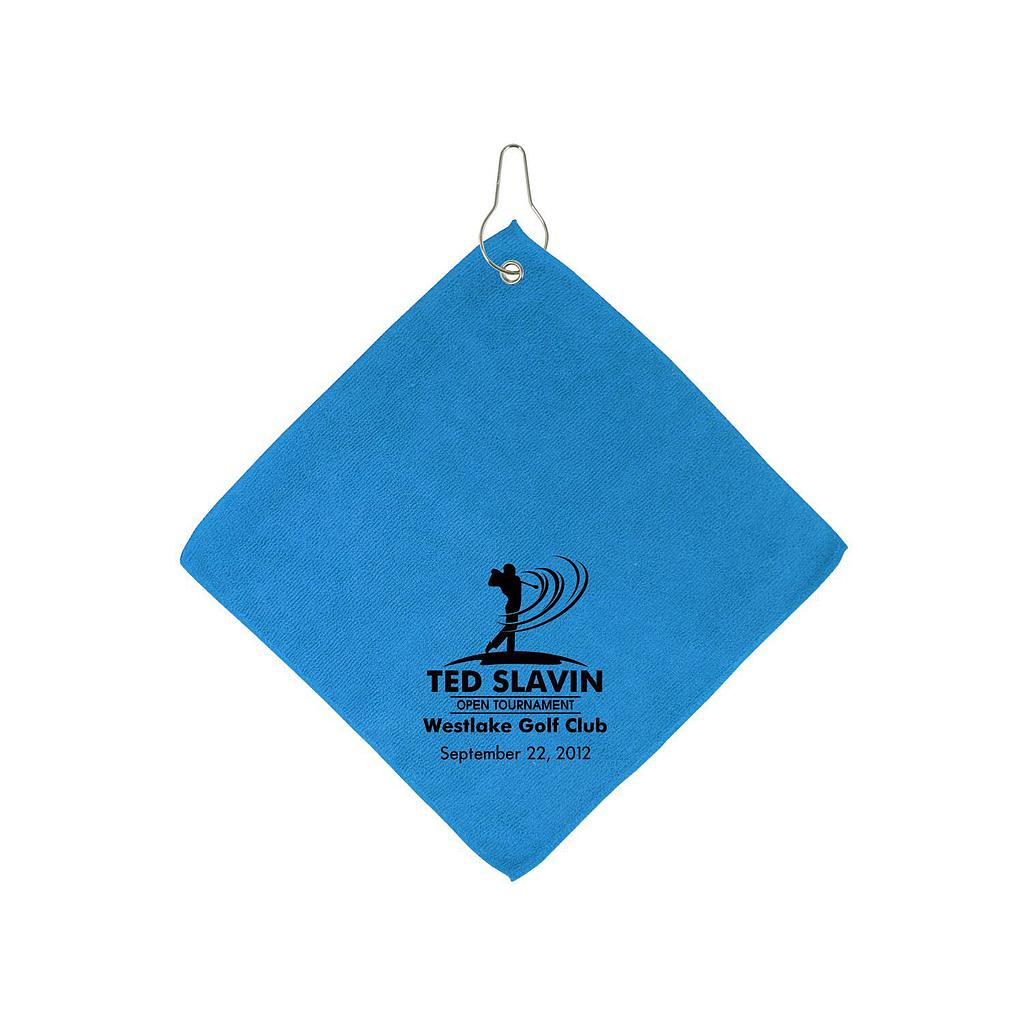 Microfiber Golf Towel W/Hook