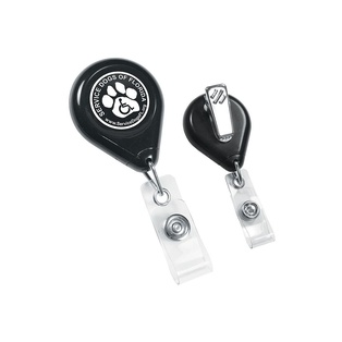 Tear Shape Retractable Badge Holder