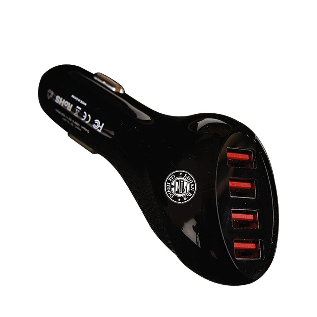 [TEK183BK] 4 Port High Speed USB Auto Adaptor