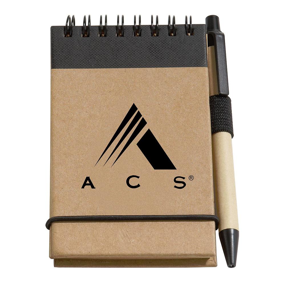 [ST051BK] Recycled Jotter Pad with Pen